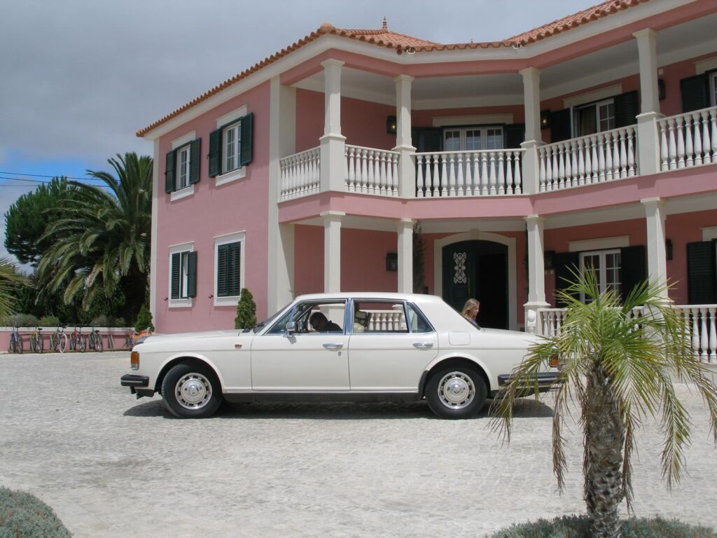 Rolls Royce Silver Spirit Blanco Coche Clásico